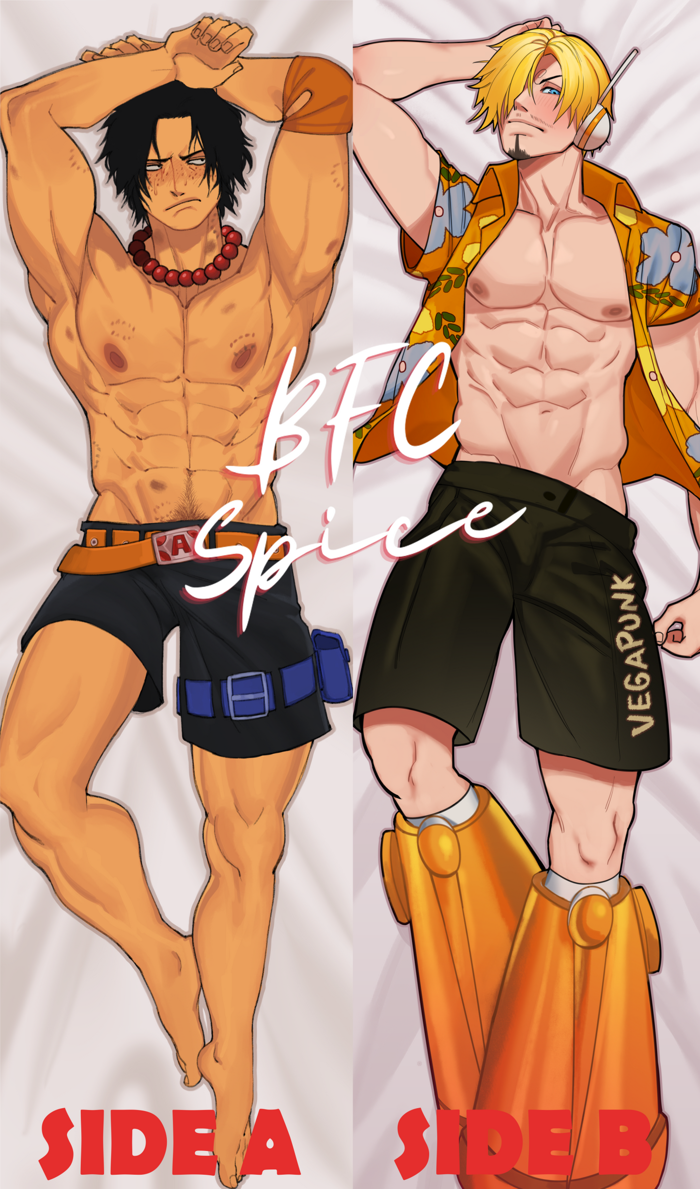 (PRE-ORDER) Ace and Sanji dakimakura